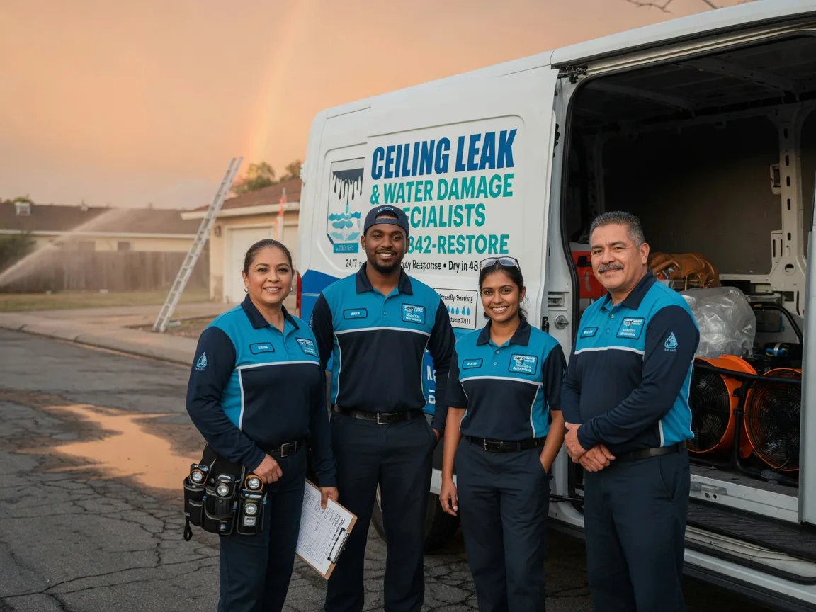Ceiling Leak Cleanup company in Spring Hope, NC