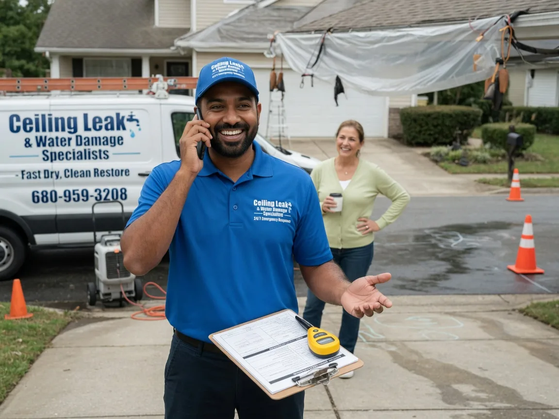 Ceiling Leak Cleanup Spring Hope, NC FAQs