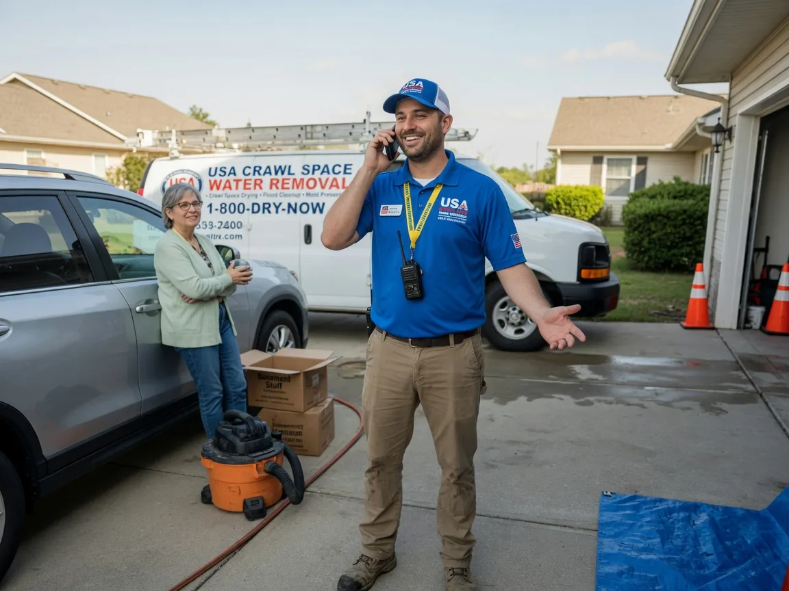 Crawl Space Water Removal Spring Hope, NC FAQs